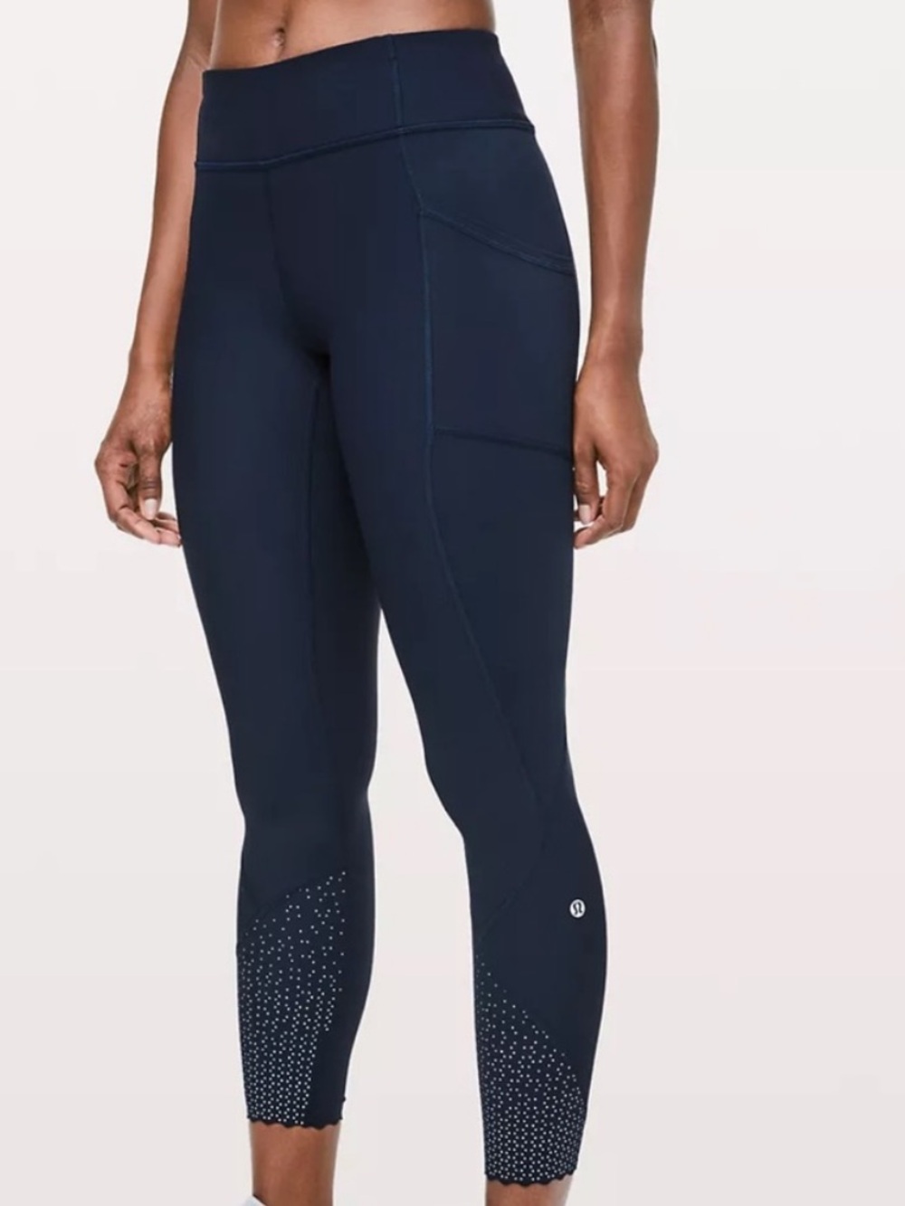 lululemon athletica Navy Blue High-Rise Performance Leggings